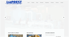 Desktop Screenshot of loprest.com